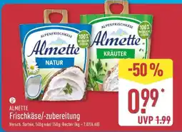 Aldi Nord Almette Frischkäse/-Zubereitung Angebot