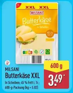 Aldi Nord MILSANI Butterkäse XXL Angebot
