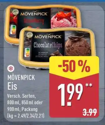 Aldi Nord Mövenpick Eis Angebot
