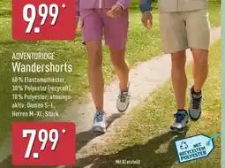 Aldi Nord ADVENTURIDGE Wandershorts Angebot