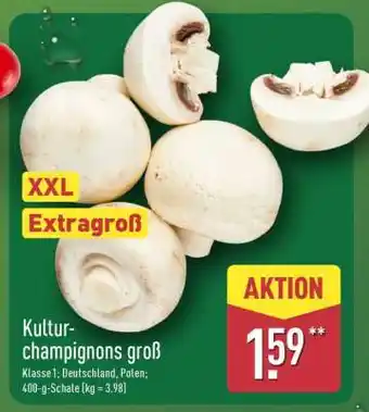 Aldi Nord Kultur-champignons groß Angebot