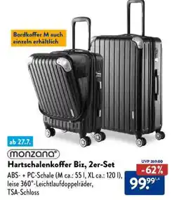 Aldi Süd Hartschalenkoffer Biz, 2er-Set Angebot