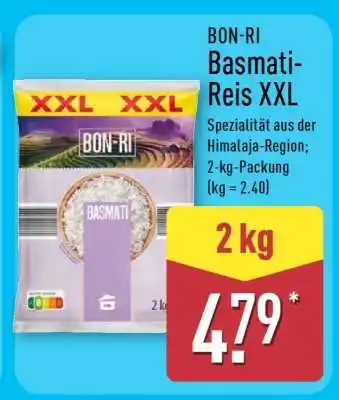 Aldi Nord BON-RI Basmati-Reis XXL Angebot