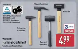 Aldi Nord WORKZONE Hammer-Sortiment Angebot