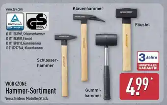 Aldi Nord WORKZONE Hammer-Sortiment Angebot
