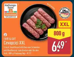 Aldi Nord FAIR & GUT Cevapcici XXL Angebot