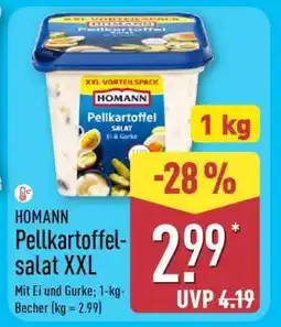 Aldi Nord HOMANN Pellkartoffelsalat XXL Angebot