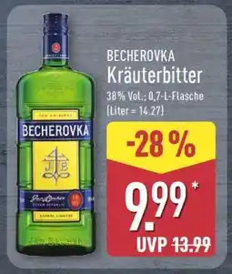 Aldi Nord BECHEROVKA Kräuterbitter Angebot