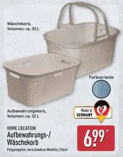 Aldi Nord Aufbewahrungs-/Wäschekorb Angebot