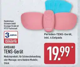 Aldi Nord AMBIANO TENS-Gerät Angebot