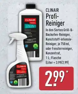 Aldi Nord CLINAIR Profi­Reiniger Angebot