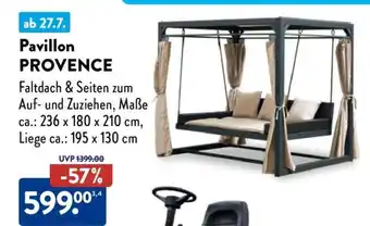 Aldi Nord Pavillon Provence Angebot