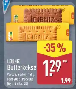 Aldi Nord LEIBNIZ Butterkekse Angebot