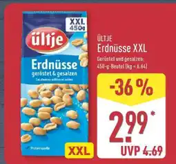 Aldi Nord ÜLTJE Erdnüsse XXL Angebot