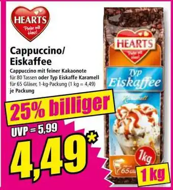Norma Cappuccino/Eiskaffee Angebot