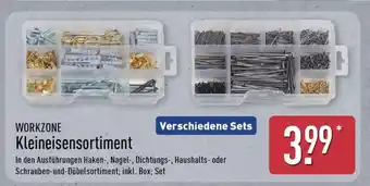 Aldi Nord WORKZONE Kleineisensortiment Angebot