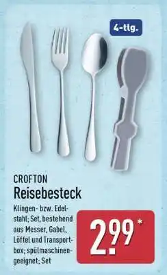 Aldi Nord CROFTON Reisebesteck Angebot