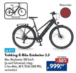 Aldi Nord Trekking-E-Bike Entdecker 2.3 Angebot
