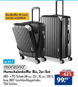 Aldi Nord Hartschalenkoffer Biz, 2er-Set Angebot