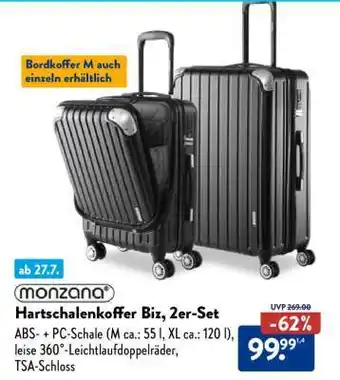 Aldi Nord Hartschalenkoffer Biz, 2er-Set Angebot