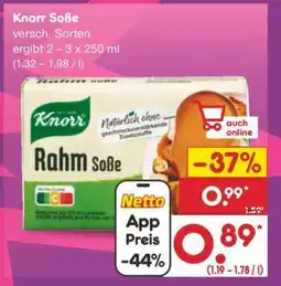 Netto Marken-Discount Knorr Soße Angebot