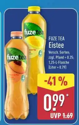 Aldi Nord Fuze Tea Eistee Angebot