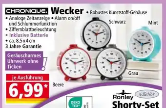 Norma CHRONIQUE Wecker Angebot