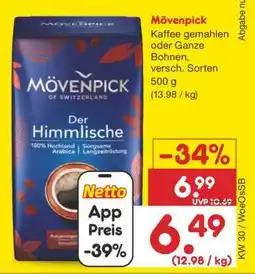 Netto Marken-Discount MÖVENPICK Angebot