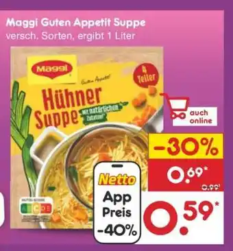 Netto Marken-Discount Maggi Guten Appetit Suppe Angebot