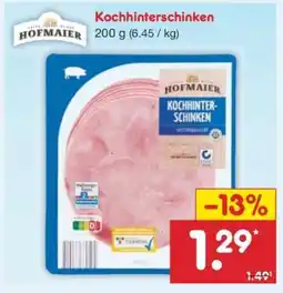 Netto Marken-Discount Kochhinterschinken Angebot