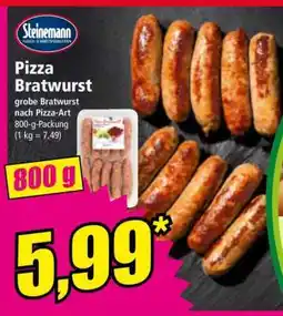 Norma Pizza- Bratwurst Angebot