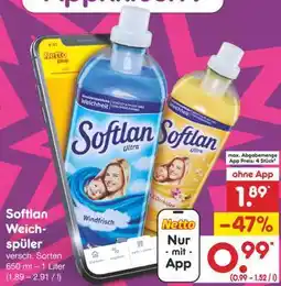 Netto Marken-Discount Softlan Weichspüler Angebot