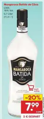 Netto Marken-Discount MANGAROCA Batida de Côco Angebot