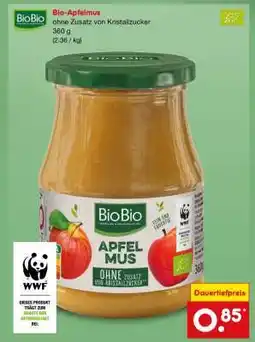 Netto Marken-Discount Bio-Apfelmus Angebot