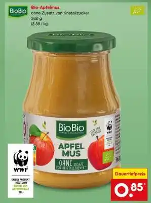 Netto Marken-Discount Bio-Apfelmus Angebot