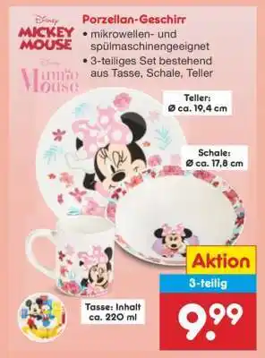 Netto Marken-Discount Porzellan-Geschirr Angebot