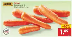 Netto Marken-Discount Möhren Angebot