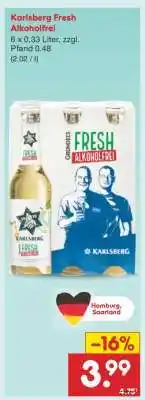 Netto Marken-Discount Karlsberg Fresh Alkoholfrei Angebot