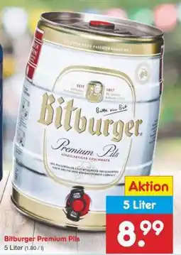 Netto Marken-Discount Bitburger Premium Pils Angebot
