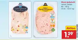 Netto Marken-Discount Wurst- Aufschnitt Angebot