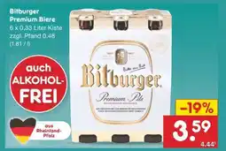 Netto Marken-Discount Bitburger Premium Biere Angebot