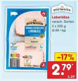 Netto Marken-Discount Leberkäse Angebot