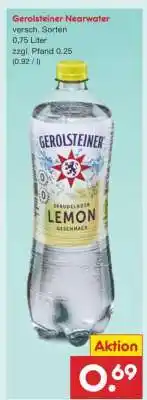 Netto Marken-Discount Gerolsteiner Nearwater Angebot