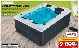 Netto Marken-Discount Outdoor-Whirlpool Oasis Angebot