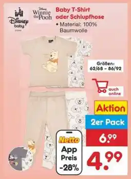 Netto Marken-Discount Baby T-Shirt oder Schlupfhose Angebot