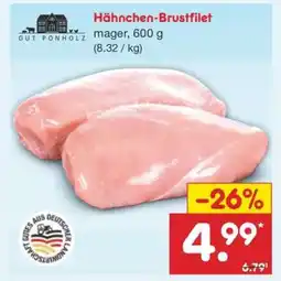 Netto Marken-Discount Hähnchen Brustfilet Angebot