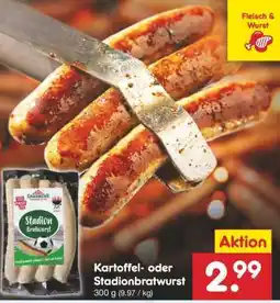 Netto Marken-Discount Kartoffel- oder Stadionbratwurst Angebot