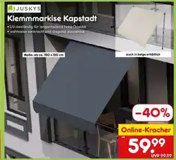 Netto Marken-Discount Klemmmarkise Kapstadt Angebot