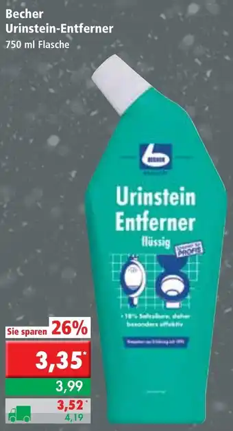 L. STROETMANN GROSSMARKT Becher Urinstein-Entferner 750 ml Flasche Angebot