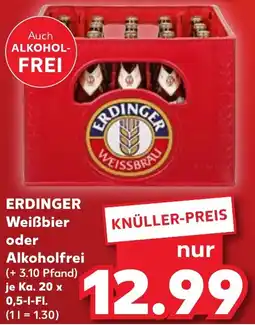 Kaufland ERDINGER Weißbier oder Alkoholfrei Angebot